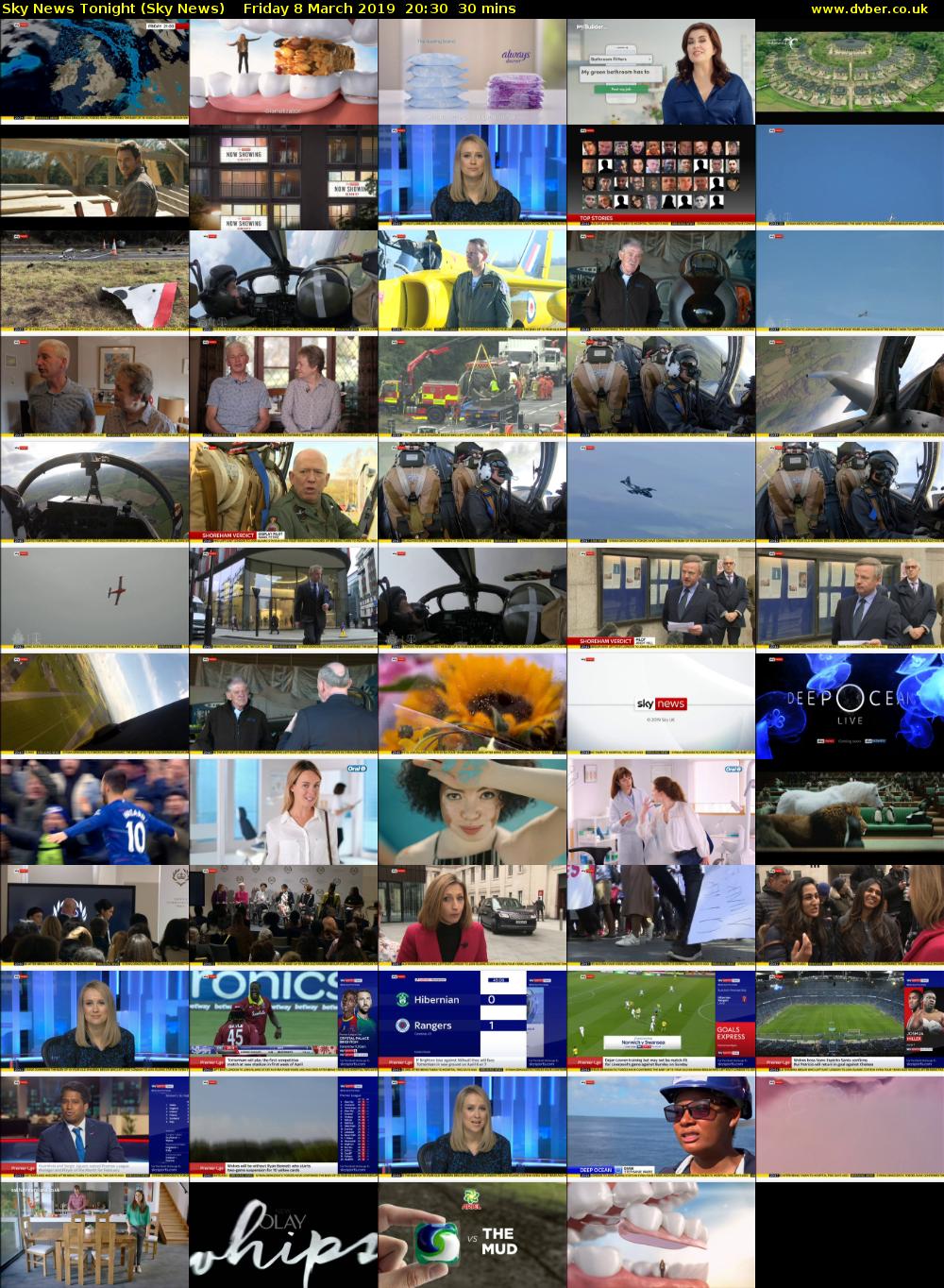 Sky News Tonight (Sky News) Friday 8 March 2019 20:30 - 21:00