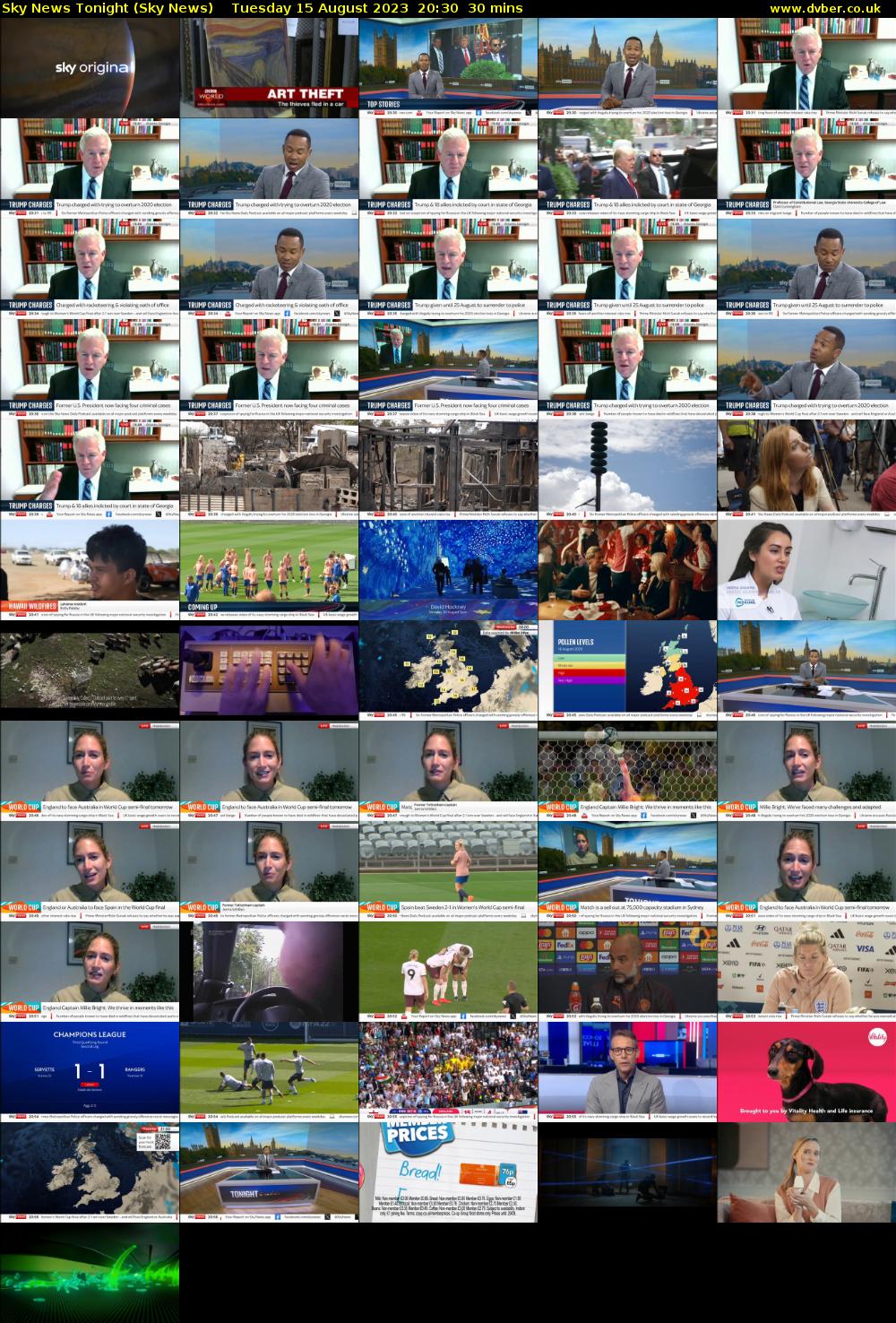 Sky News Tonight (Sky News) Tuesday 15 August 2023 20:30 - 21:00