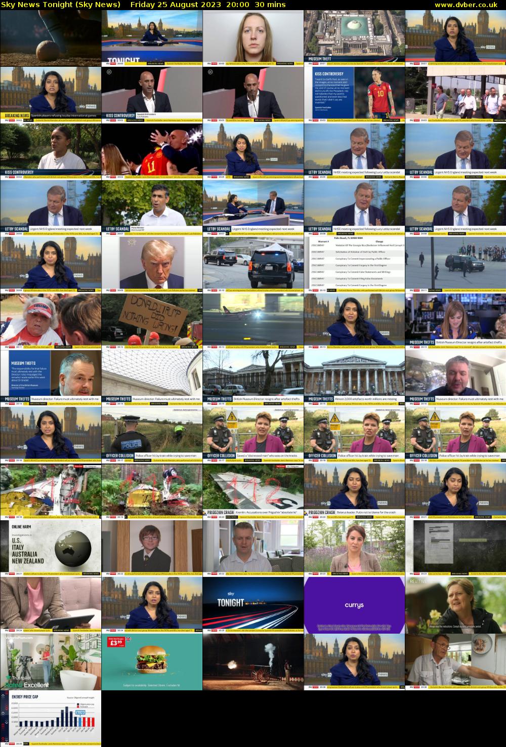 Sky News Tonight (Sky News) Friday 25 August 2023 20:00 - 20:30