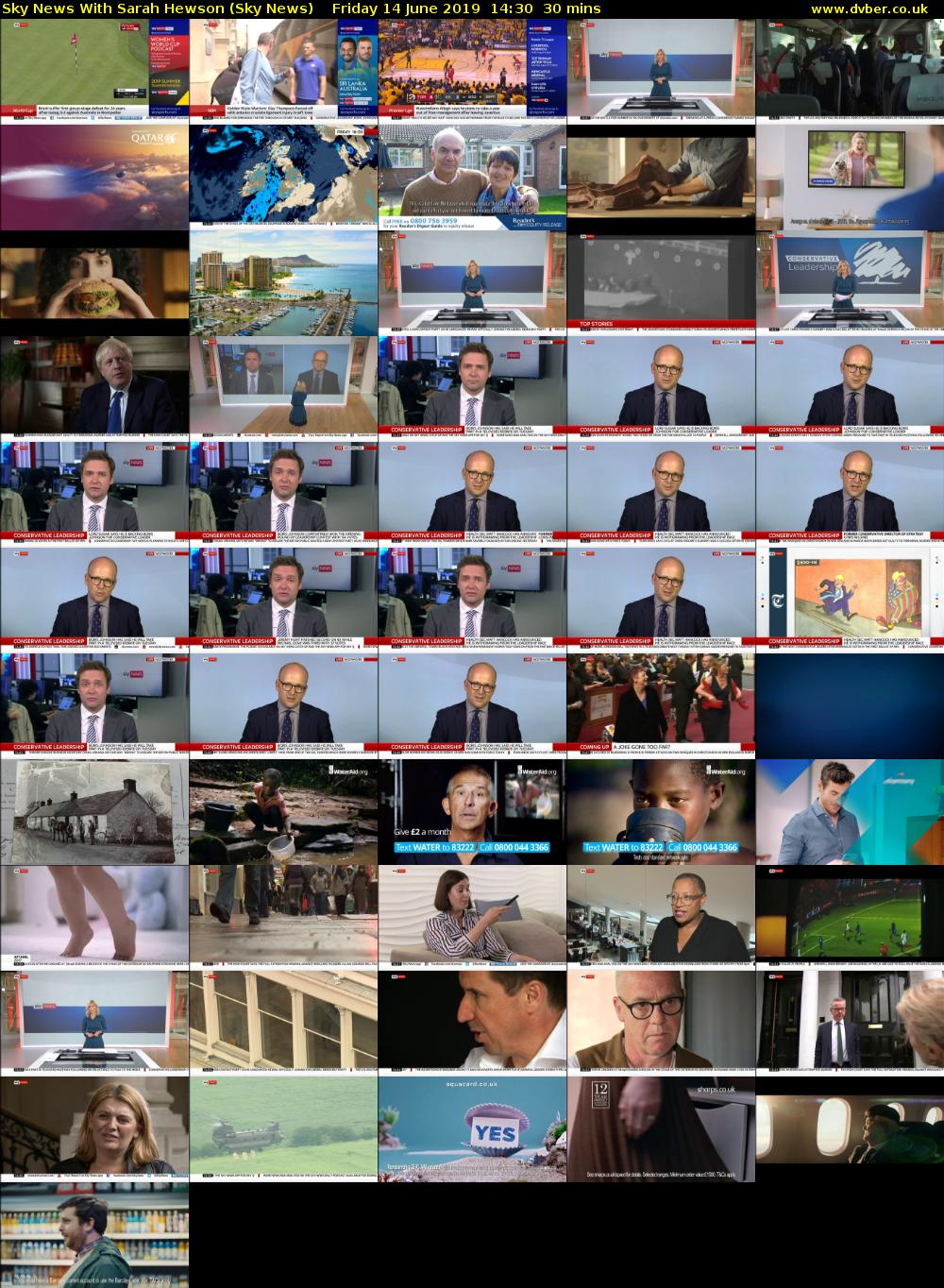 Sky News With Sarah Hewson (Sky News) Friday 14 June 2019 14:30 - 15:00