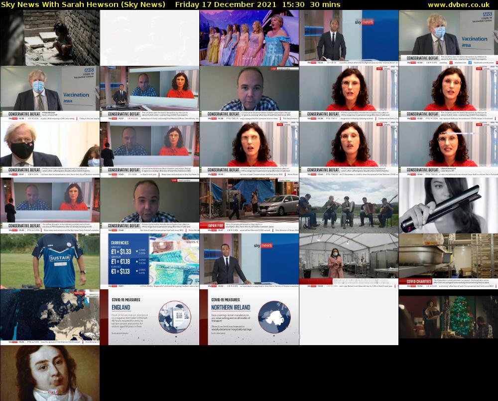 Sky News With Sarah Hewson (Sky News) Friday 17 December 2021 15:30 - 16:00