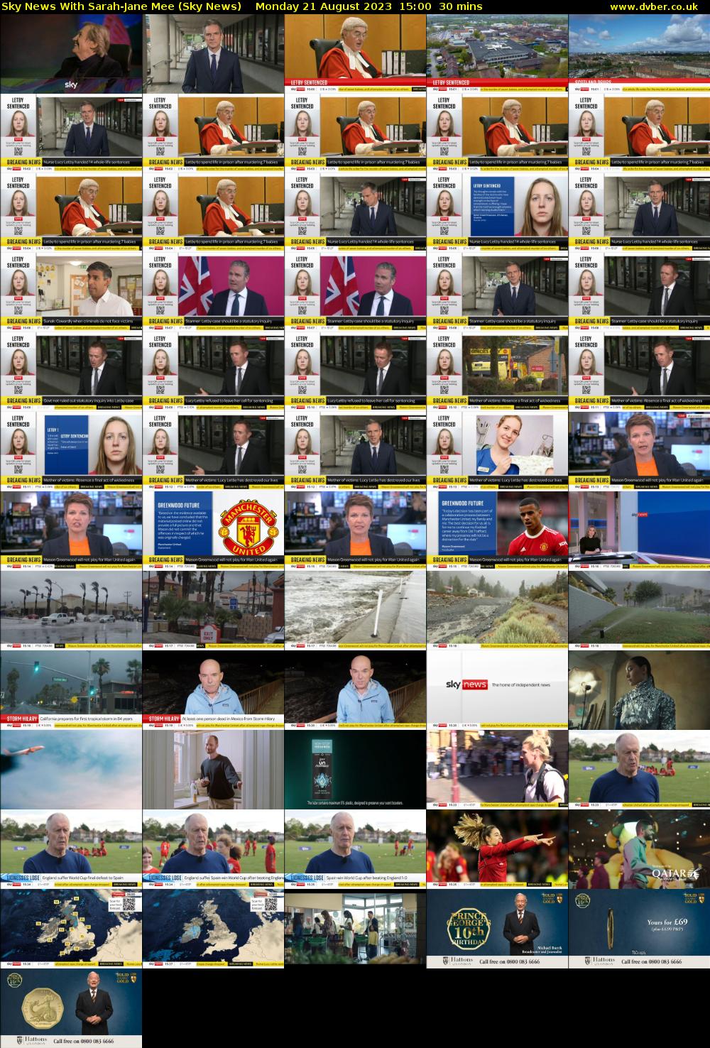 Sky News With Sarah-Jane Mee (Sky News) Monday 21 August 2023 15:00 - 15:30