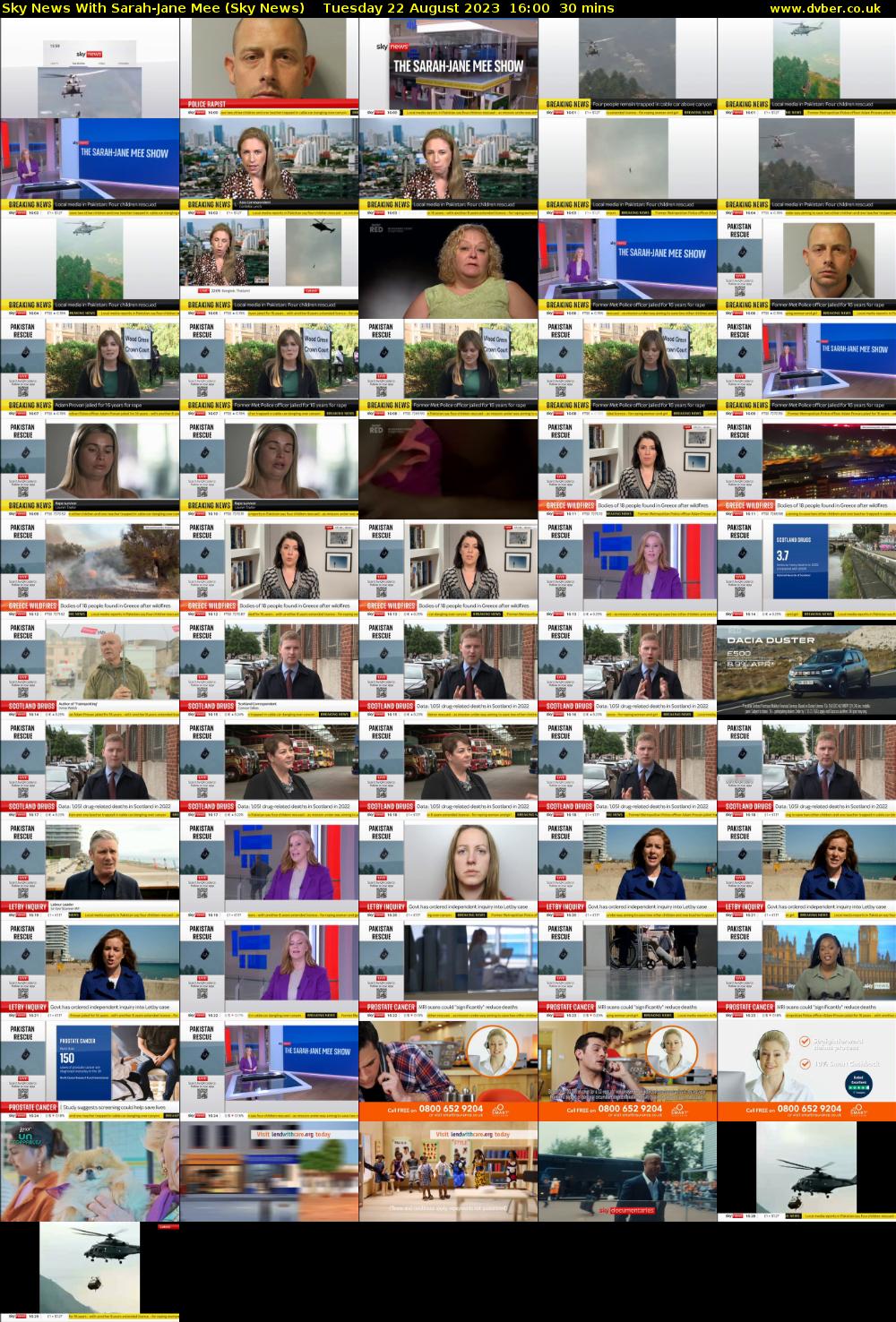 Sky News With Sarah-Jane Mee (Sky News) Tuesday 22 August 2023 16:00 - 16:30