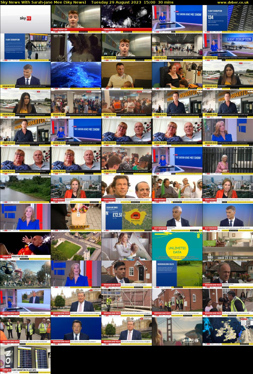 Sky News With Sarah-Jane Mee (Sky News) Tuesday 29 August 2023 15:00 - 15:30