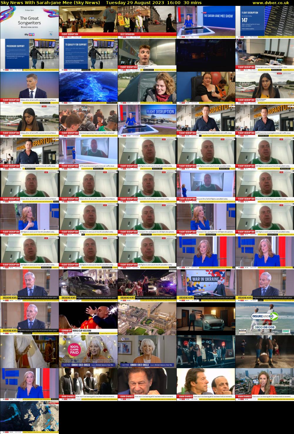 Sky News With Sarah-Jane Mee (Sky News) Tuesday 29 August 2023 16:00 - 16:30