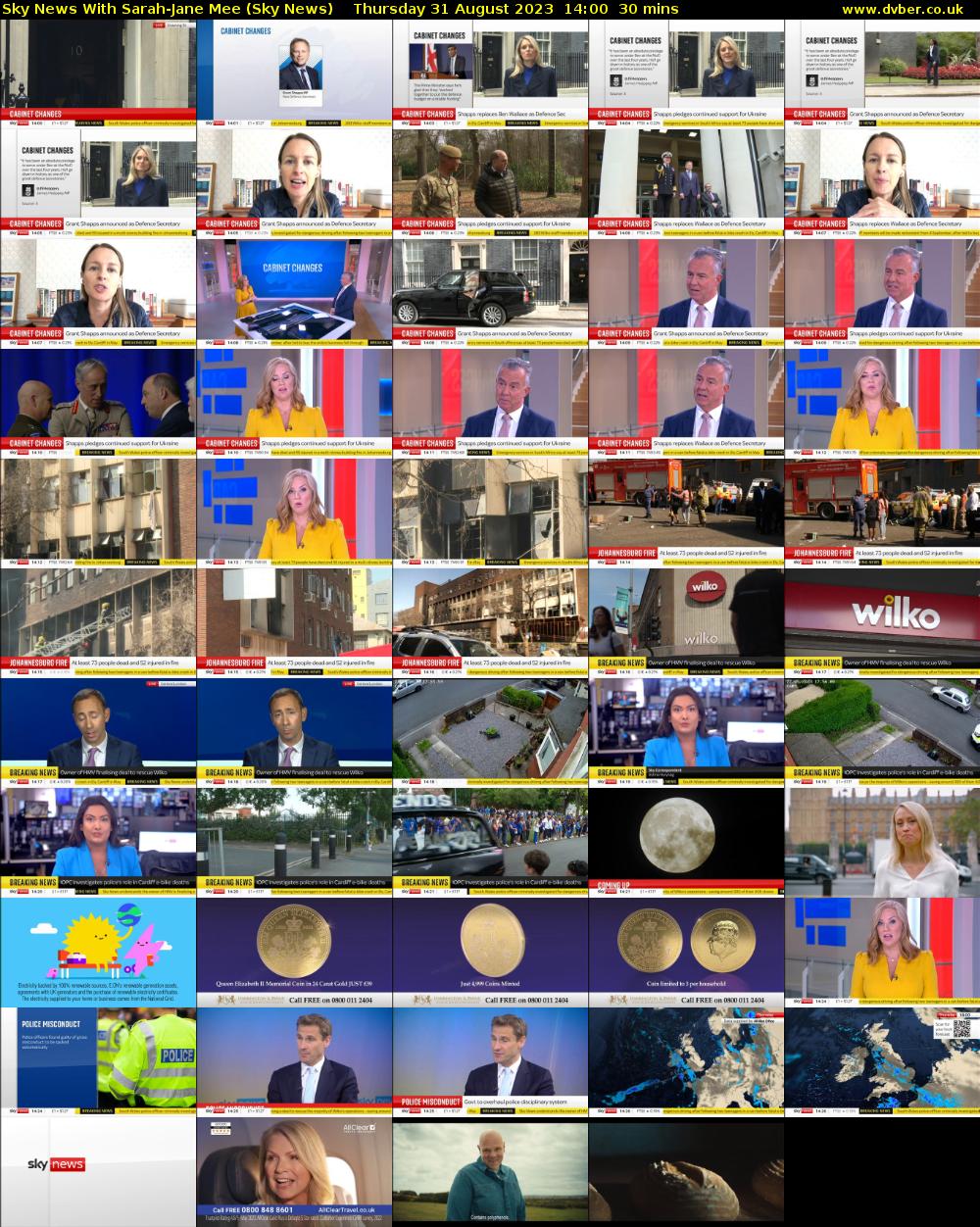 Sky News With Sarah-Jane Mee (Sky News) Thursday 31 August 2023 14:00 - 14:30