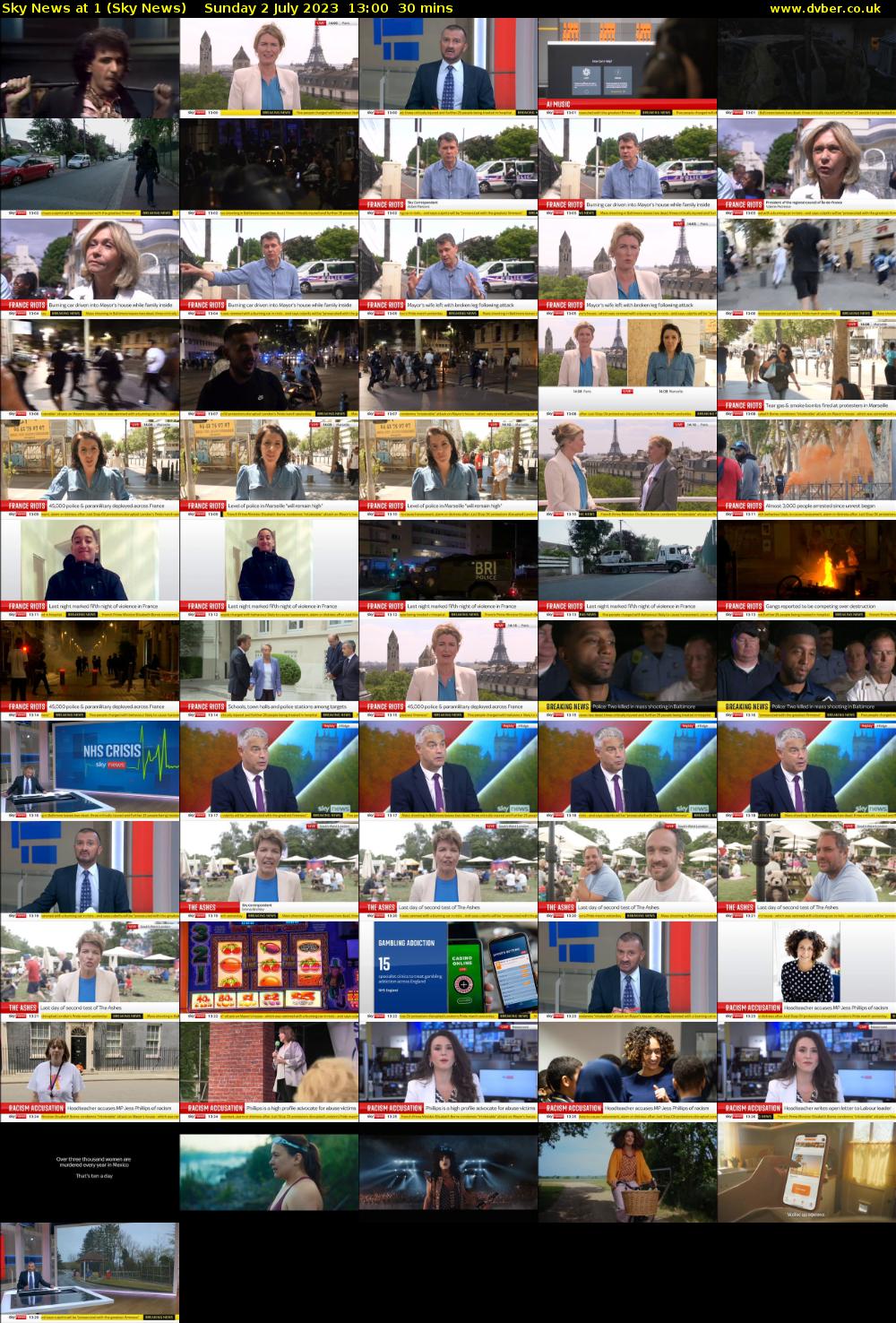 Sky News at 1 (Sky News) Sunday 2 July 2023 13:00 - 13:30