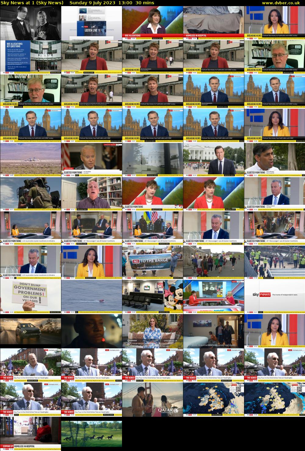 Sky News at 1 (Sky News) Sunday 9 July 2023 13:00 - 13:30