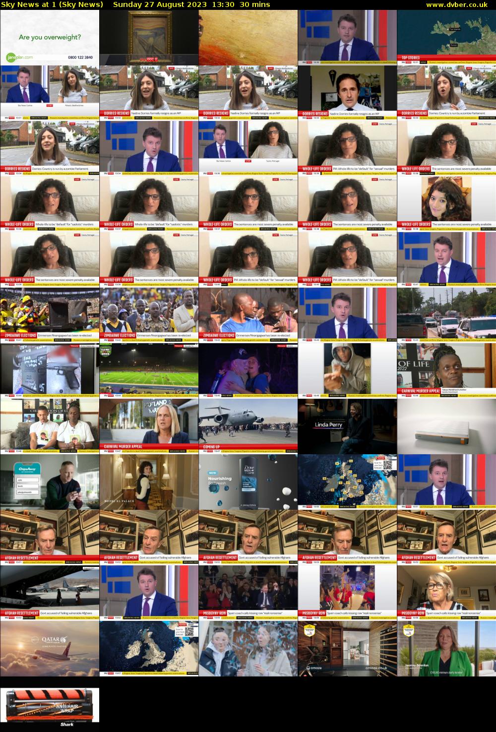 Sky News at 1 (Sky News) Sunday 27 August 2023 13:30 - 14:00