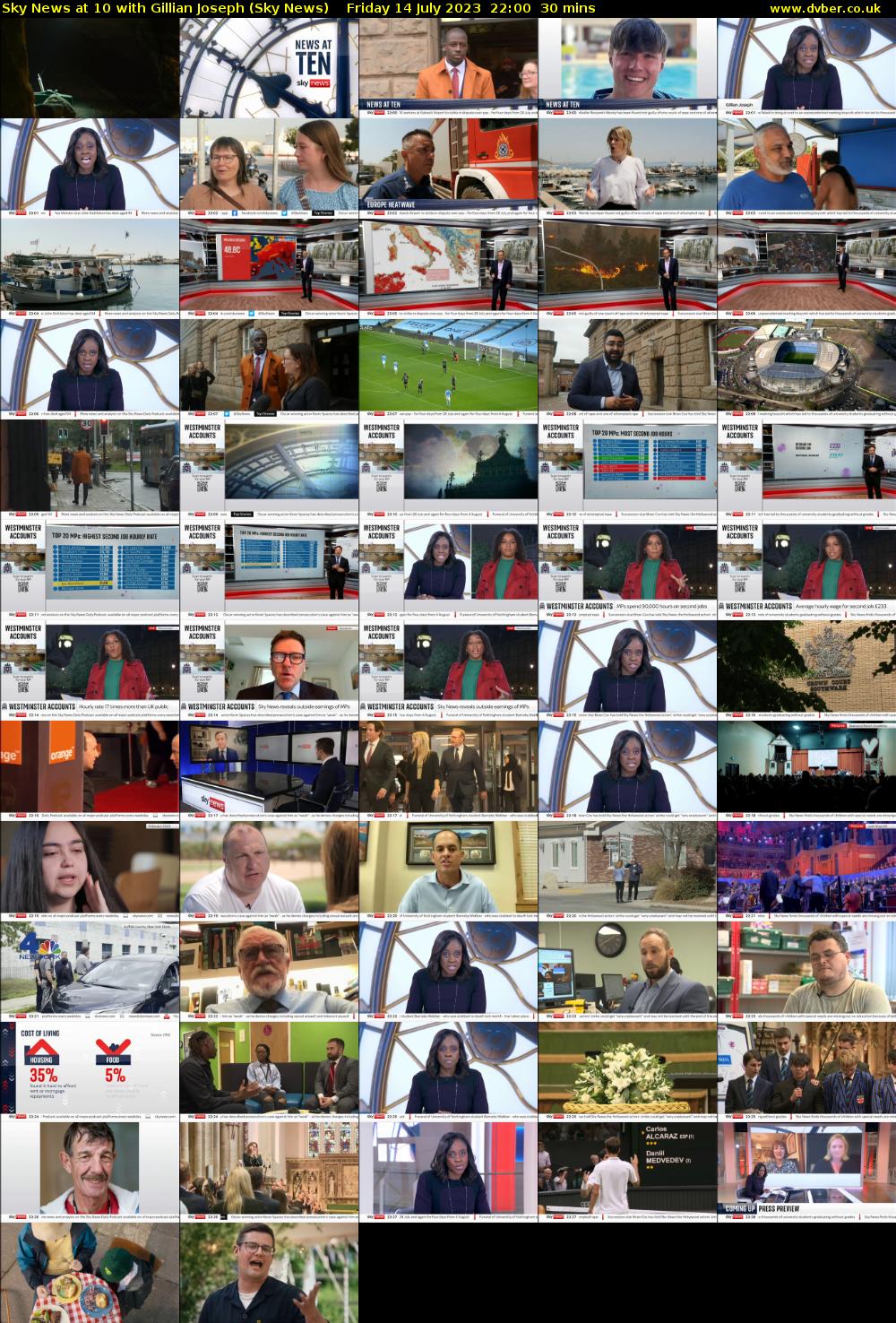 Sky News at 10 with Gillian Joseph (Sky News) Friday 14 July 2023 22:00 - 22:30