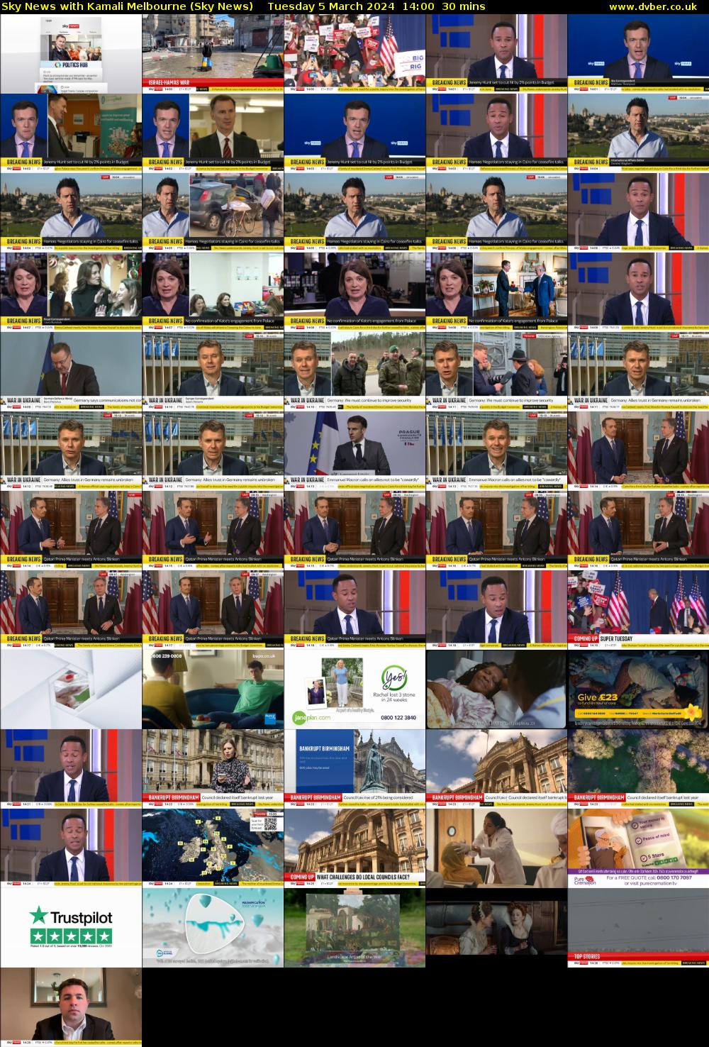 Sky News with Kamali Melbourne (Sky News) Tuesday 5 March 2024 14:00 - 14:30