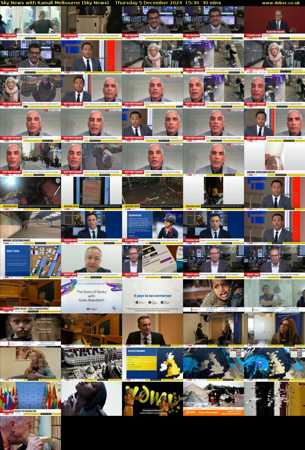 Sky News with Kamali Melbourne (Sky News) Thursday 5 December 2024 15:30 - 16:00