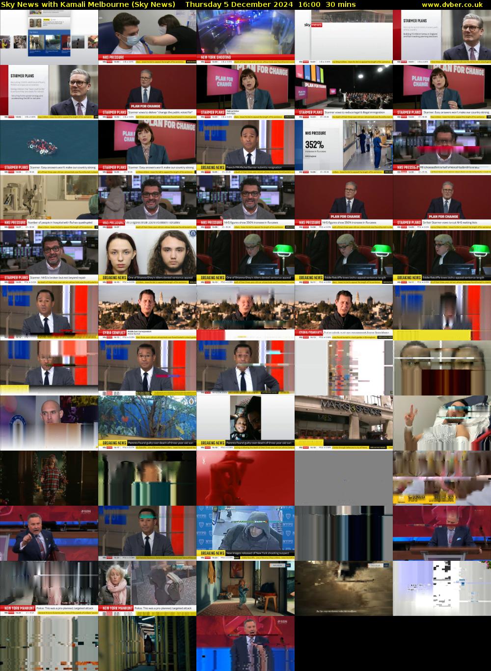 Sky News with Kamali Melbourne (Sky News) Thursday 5 December 2024 16:00 - 16:30
