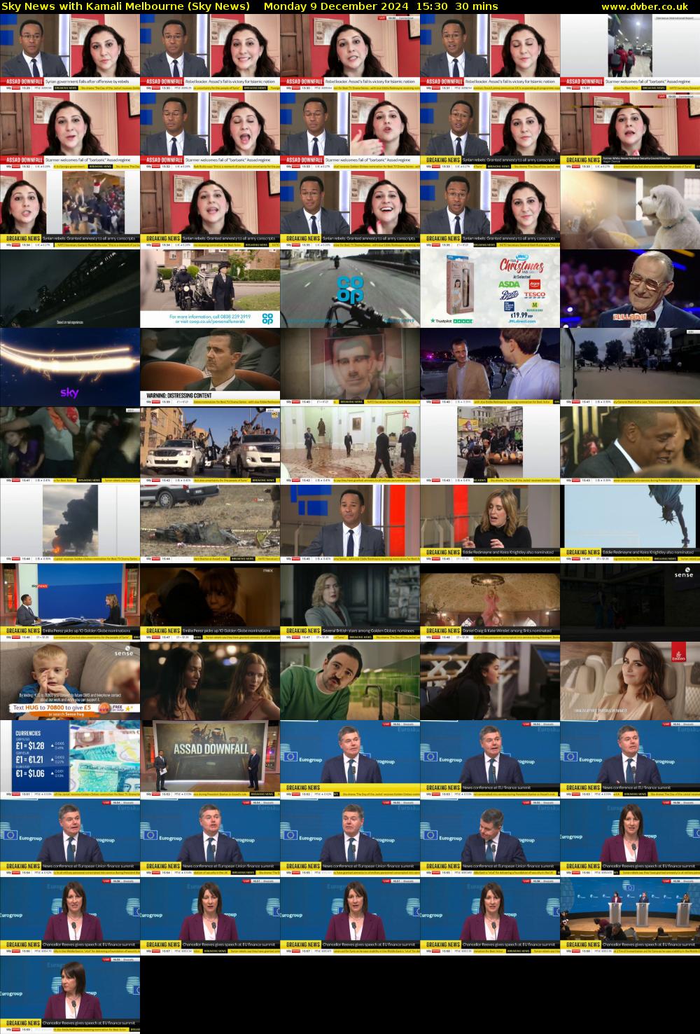 Sky News with Kamali Melbourne (Sky News) Monday 9 December 2024 15:30 - 16:00