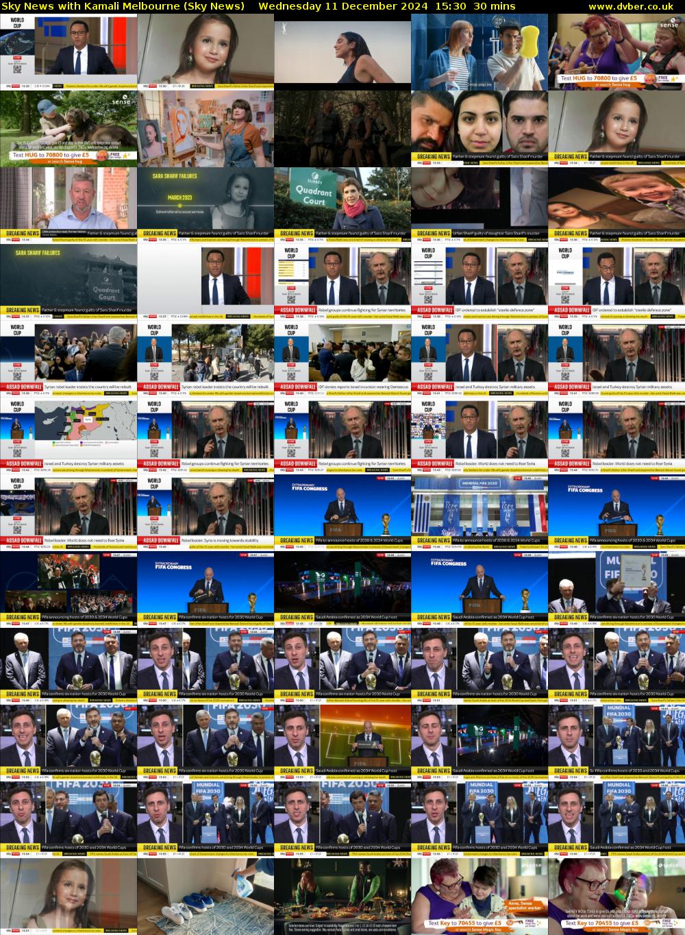Sky News with Kamali Melbourne (Sky News) Wednesday 11 December 2024 15:30 - 16:00