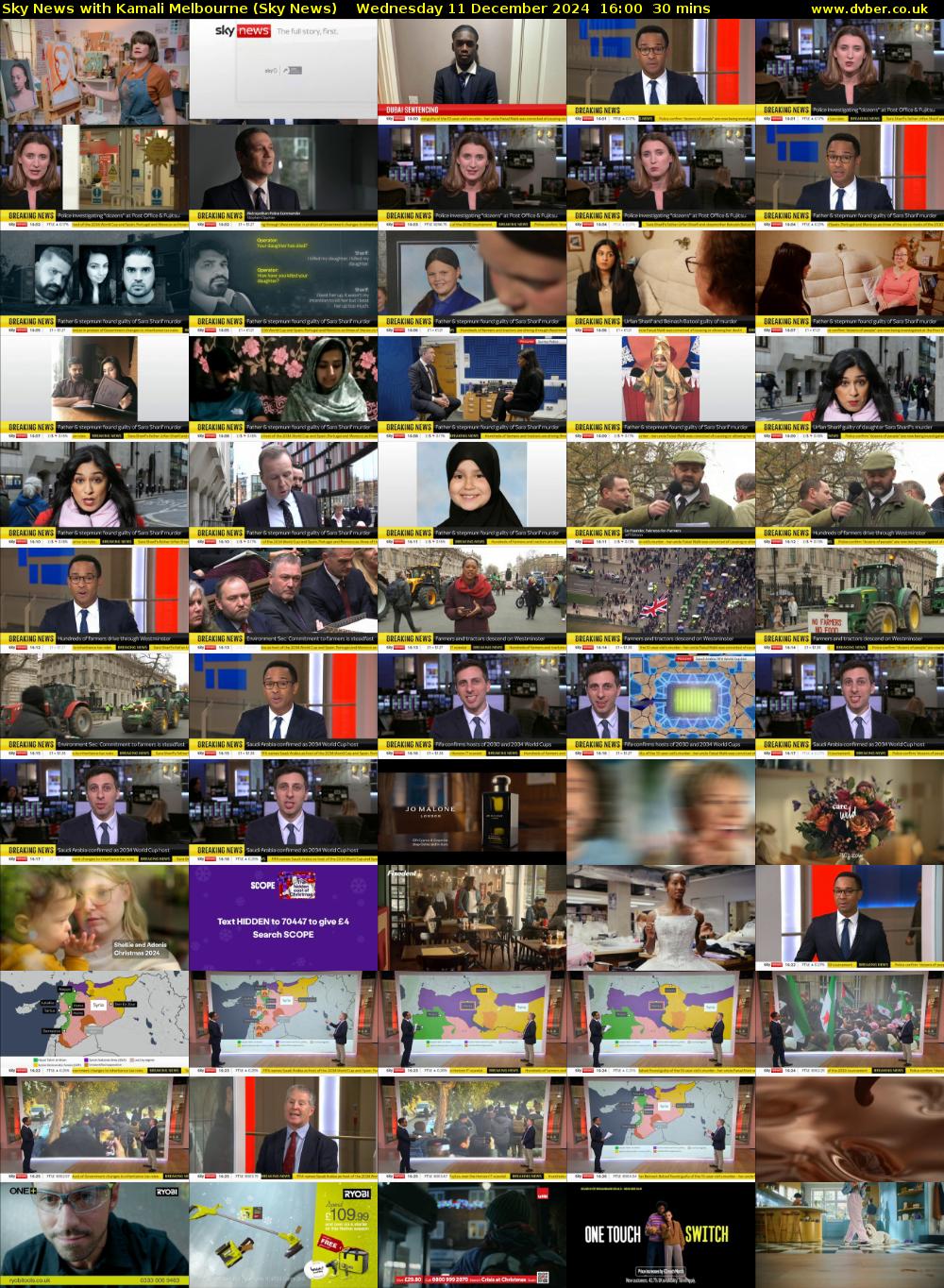 Sky News with Kamali Melbourne (Sky News) Wednesday 11 December 2024 16:00 - 16:30