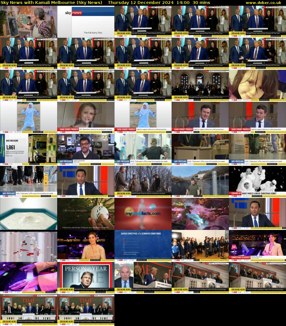 Sky News with Kamali Melbourne (Sky News) Thursday 12 December 2024 14:00 - 14:30
