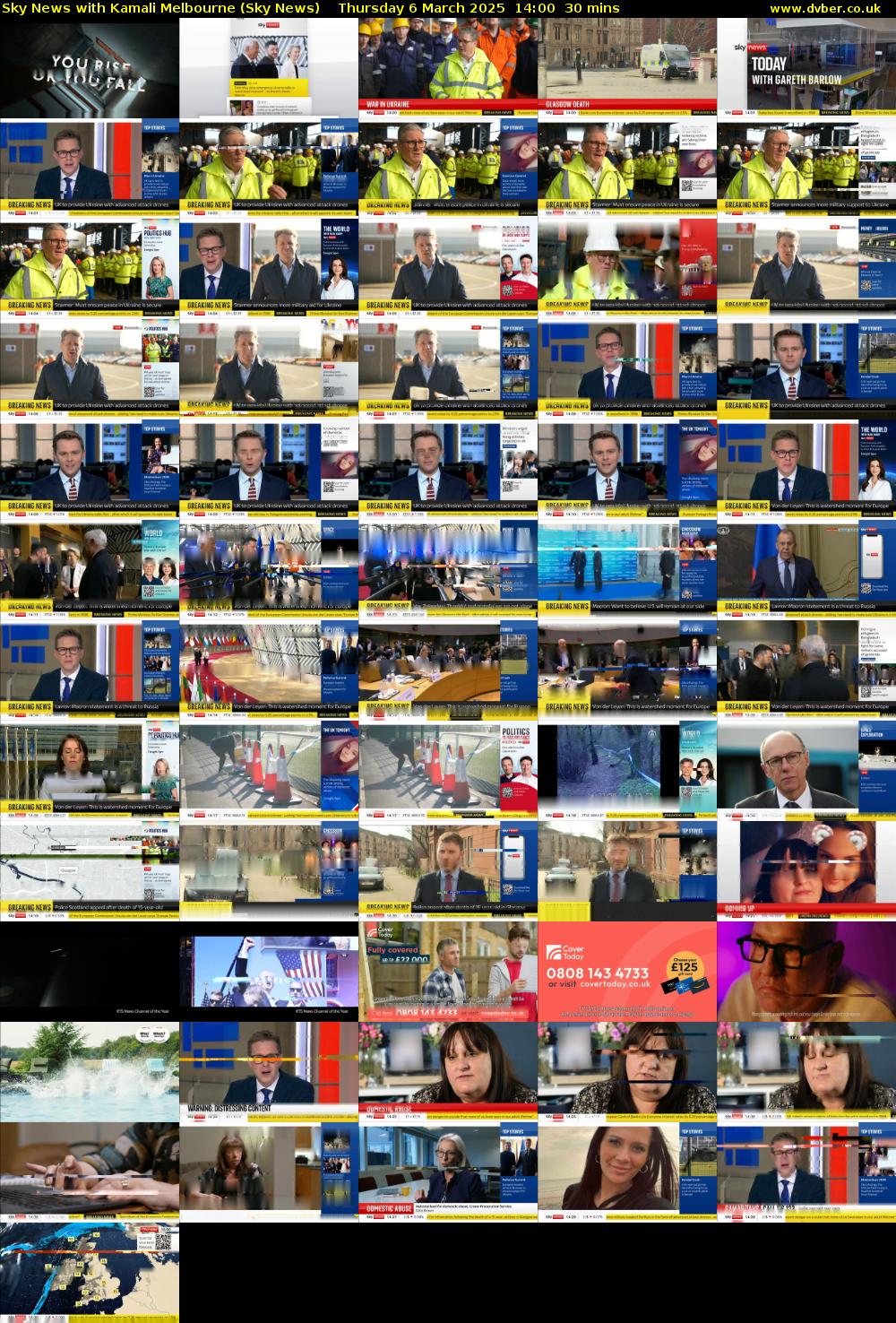 Sky News with Kamali Melbourne (Sky News) Thursday 6 March 2025 14:00 - 14:30