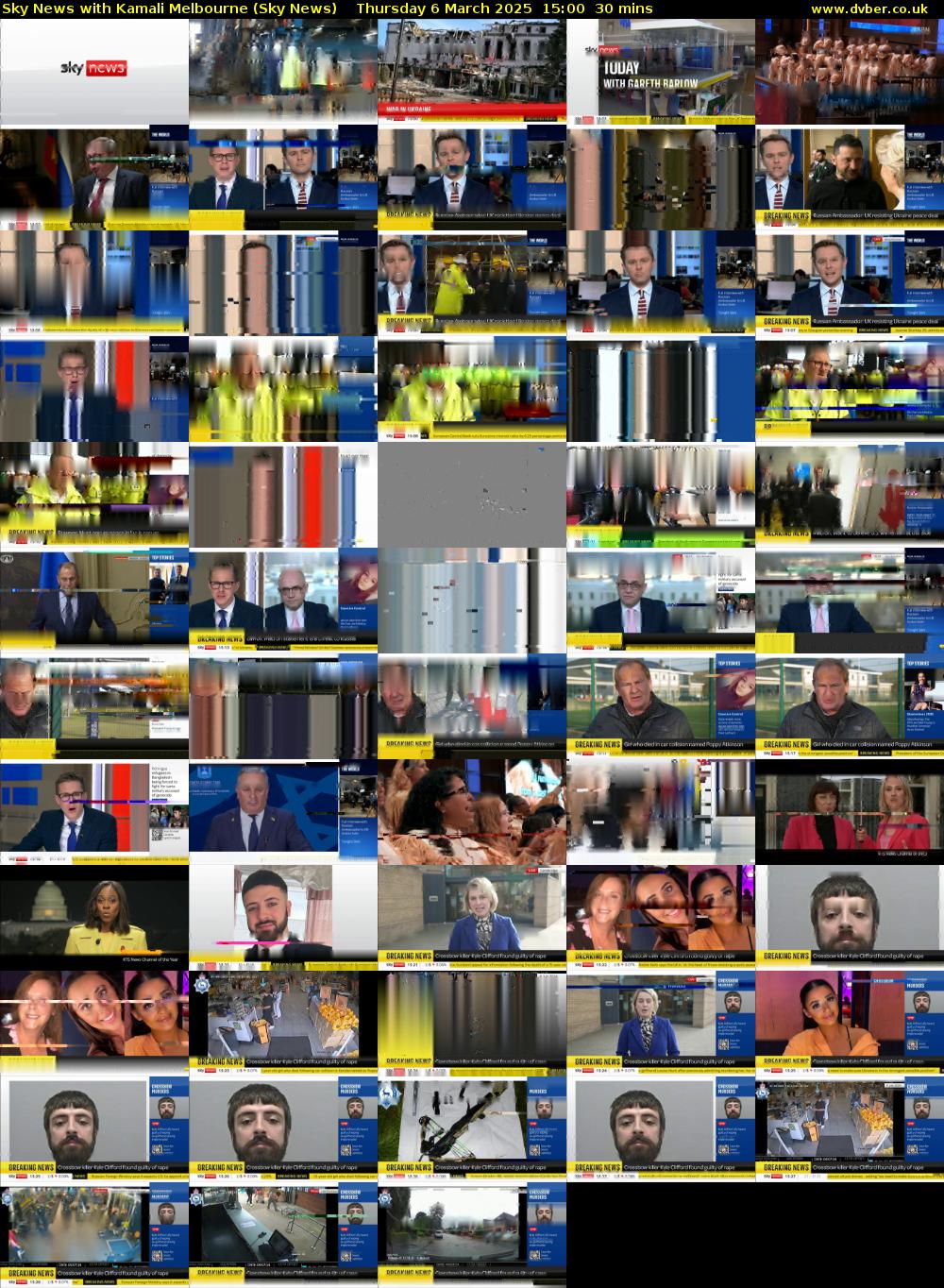 Sky News with Kamali Melbourne (Sky News) Thursday 6 March 2025 15:00 - 15:30