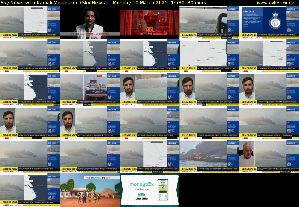 Sky News with Kamali Melbourne (Sky News) Monday 10 March 2025 14:30 - 15:00