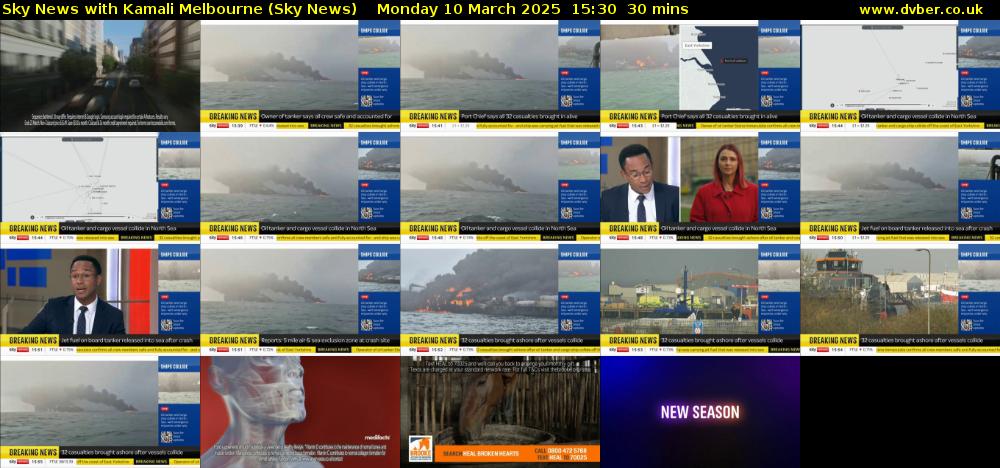 Sky News with Kamali Melbourne (Sky News) Monday 10 March 2025 15:30 - 16:00