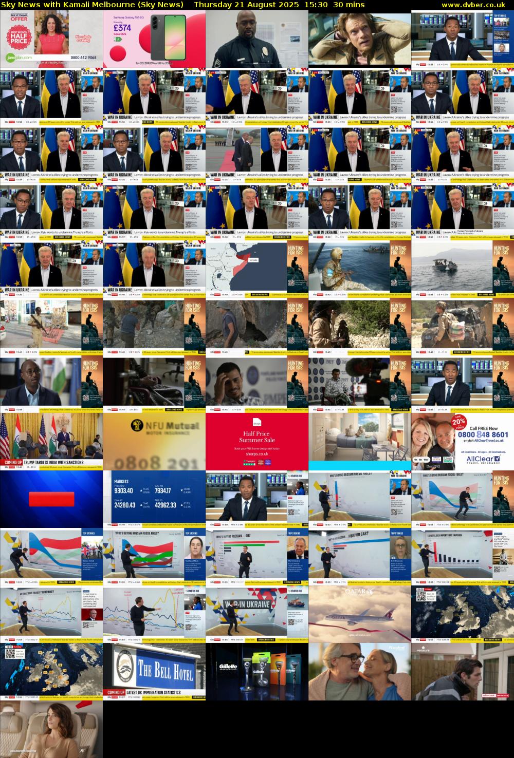 Sky News with Kamali Melbourne (Sky News) Thursday 21 August 2025 15:30 - 16:00