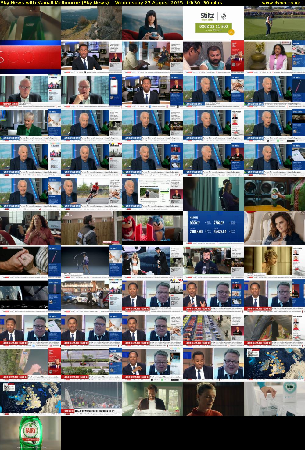 Sky News with Kamali Melbourne (Sky News) Wednesday 27 August 2025 14:30 - 15:00
