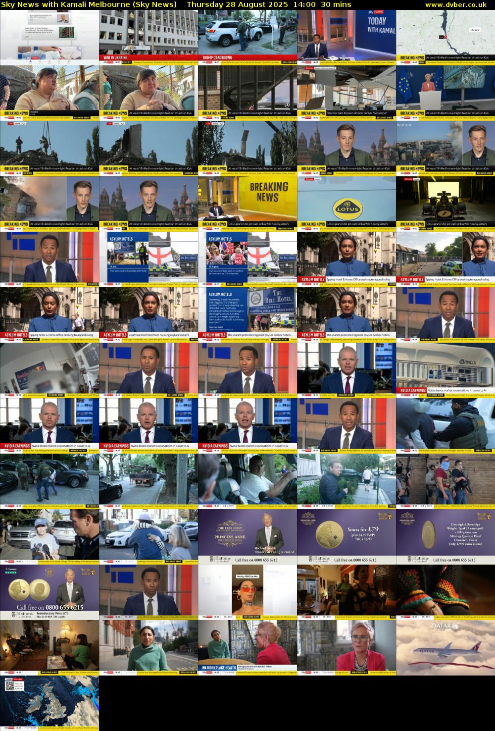 Sky News with Kamali Melbourne (Sky News) Thursday 28 August 2025 14:00 - 14:30