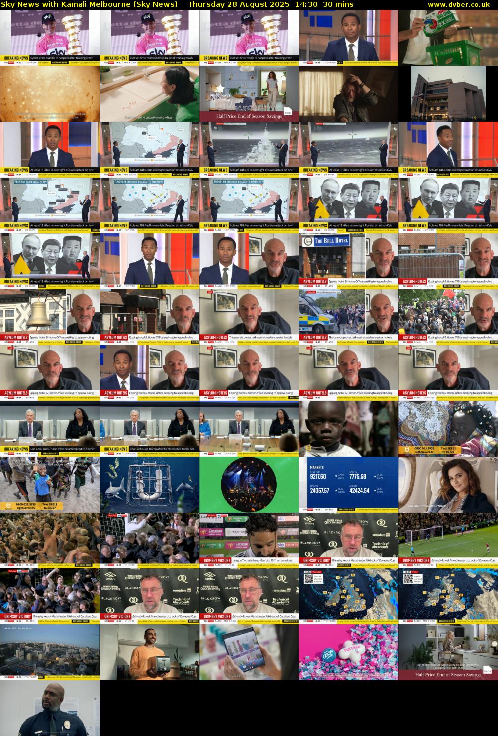 Sky News with Kamali Melbourne (Sky News) Thursday 28 August 2025 14:30 - 15:00