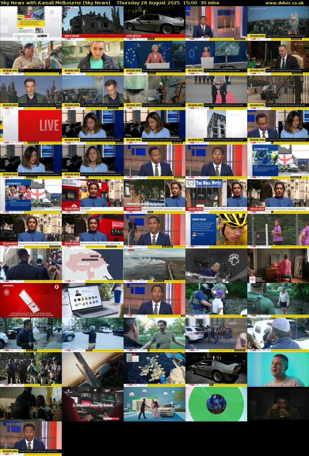 Sky News with Kamali Melbourne (Sky News) Thursday 28 August 2025 15:00 - 15:30