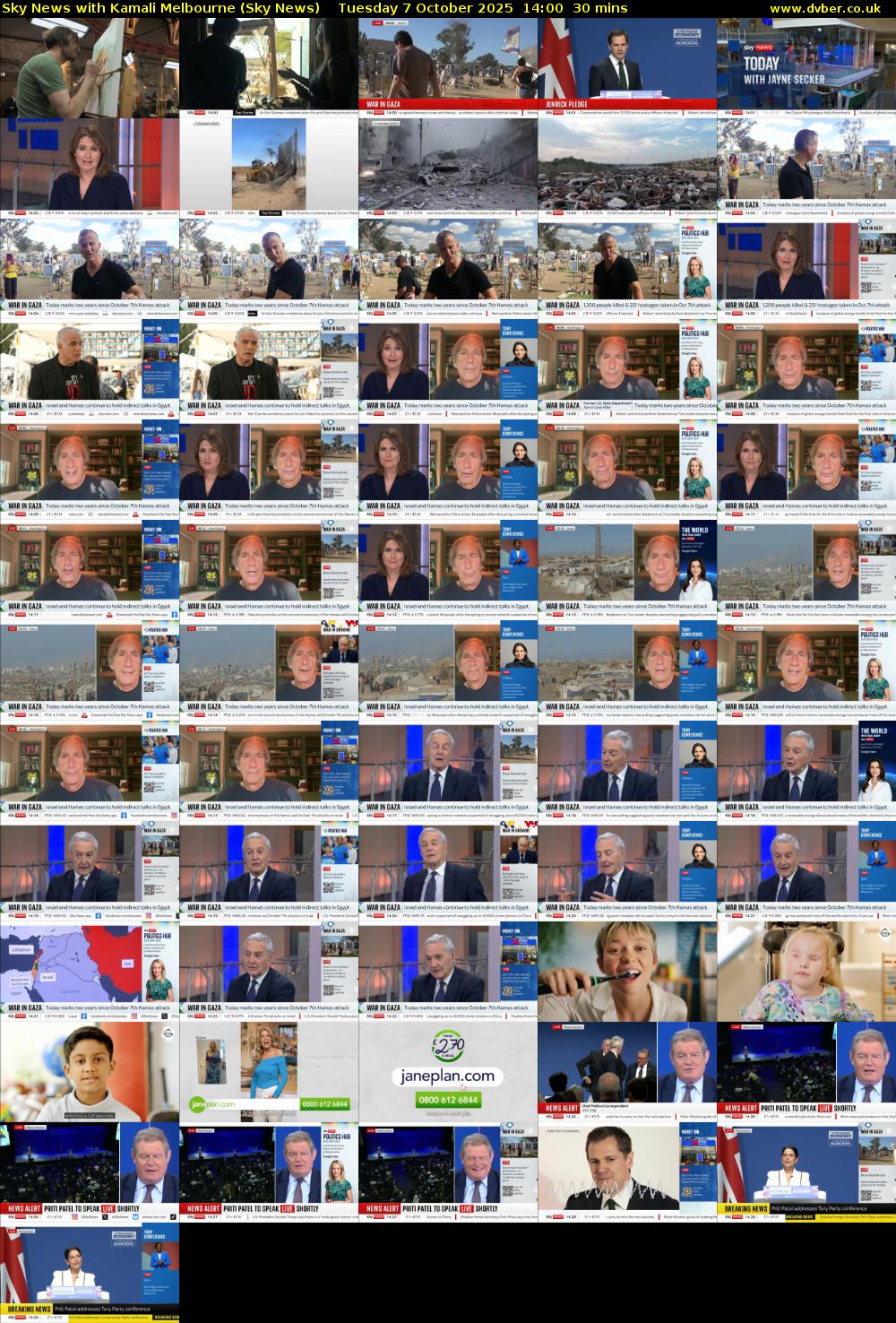 Sky News with Kamali Melbourne (Sky News) Tuesday 7 October 2025 14:00 - 14:30