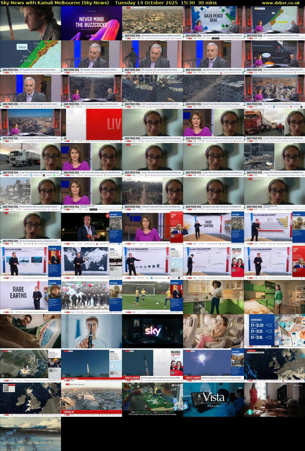 Sky News with Kamali Melbourne (Sky News) Tuesday 14 October 2025 15:30 - 16:00