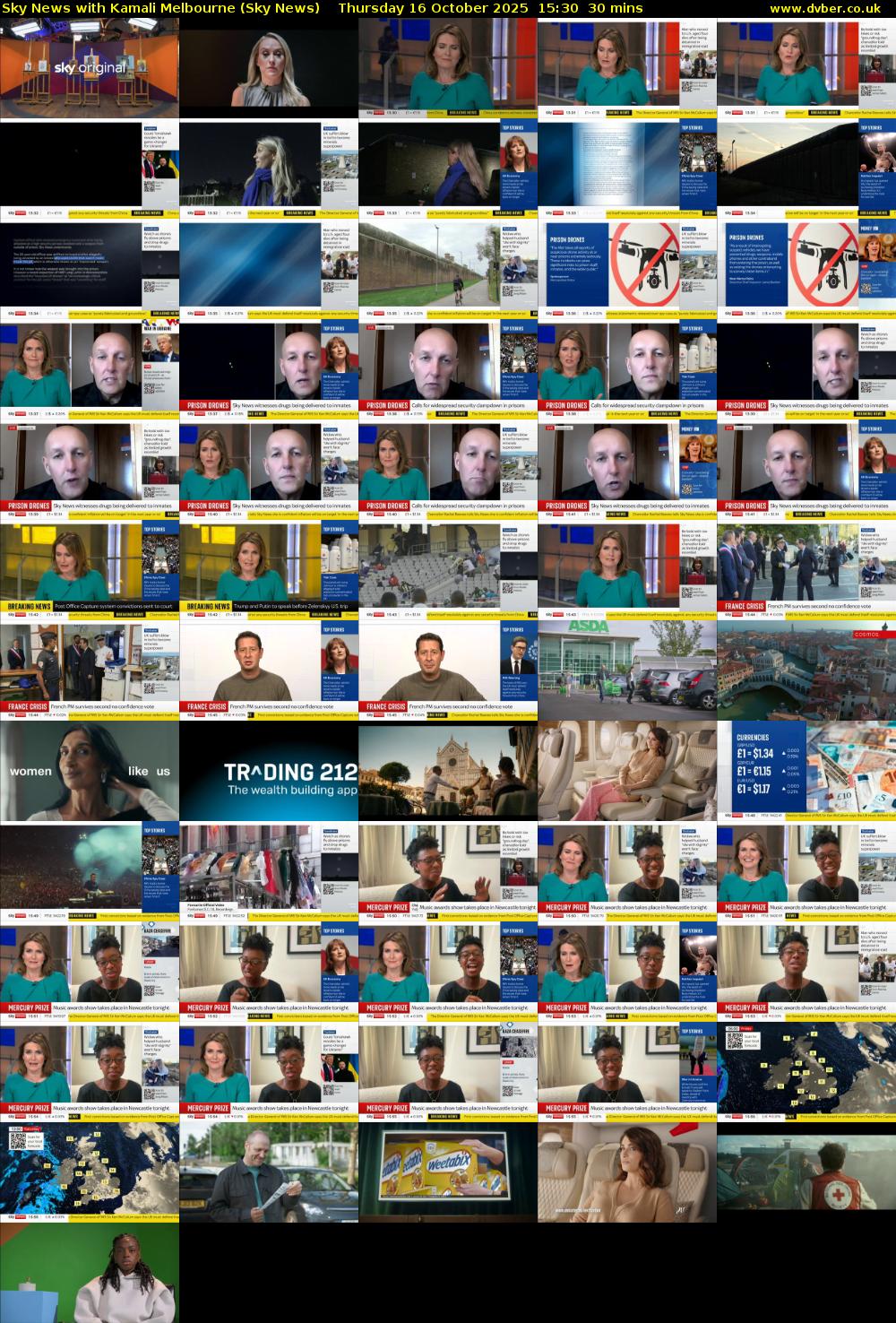Sky News with Kamali Melbourne (Sky News) Thursday 16 October 2025 15:30 - 16:00