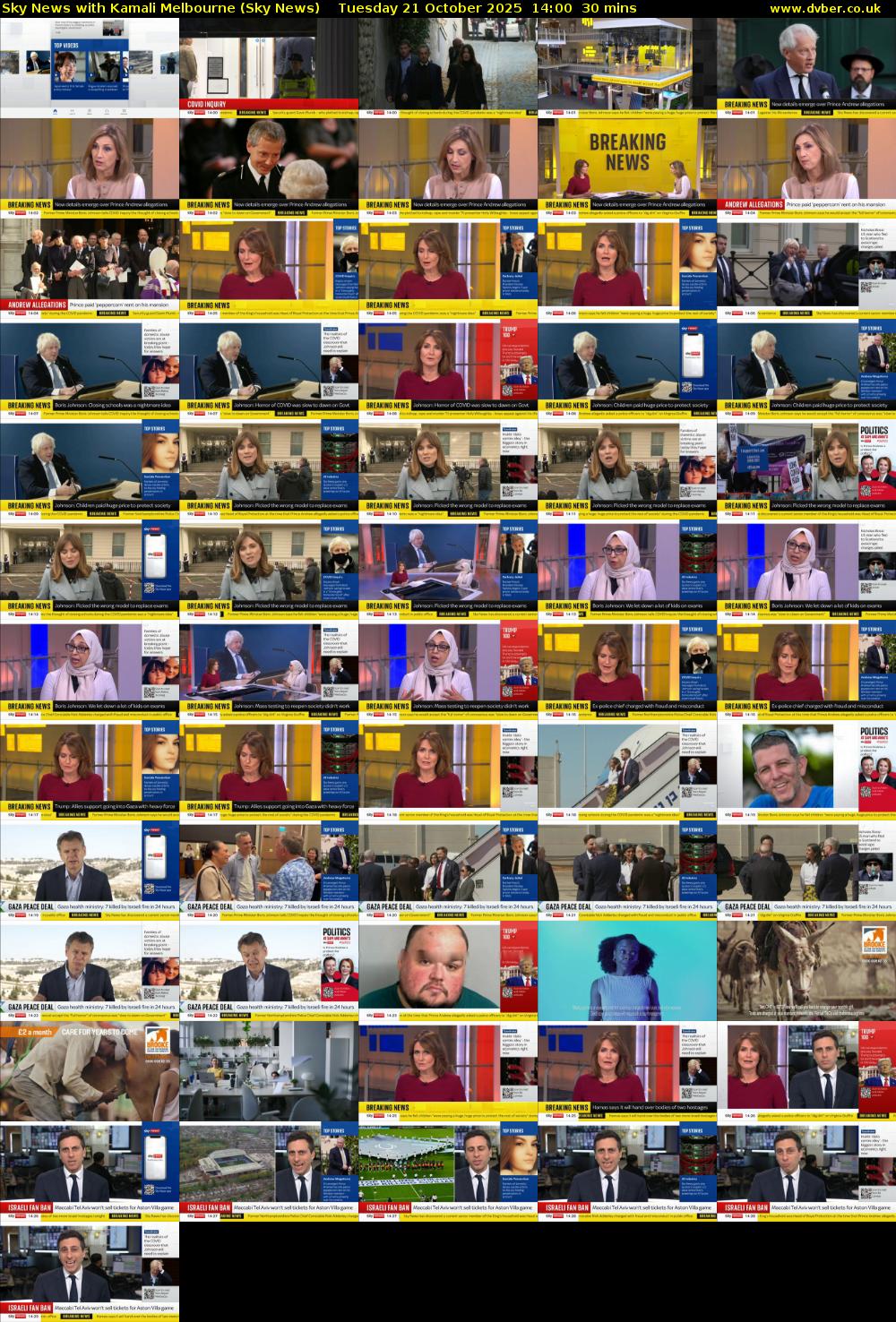 Sky News with Kamali Melbourne (Sky News) Tuesday 21 October 2025 14:00 - 14:30