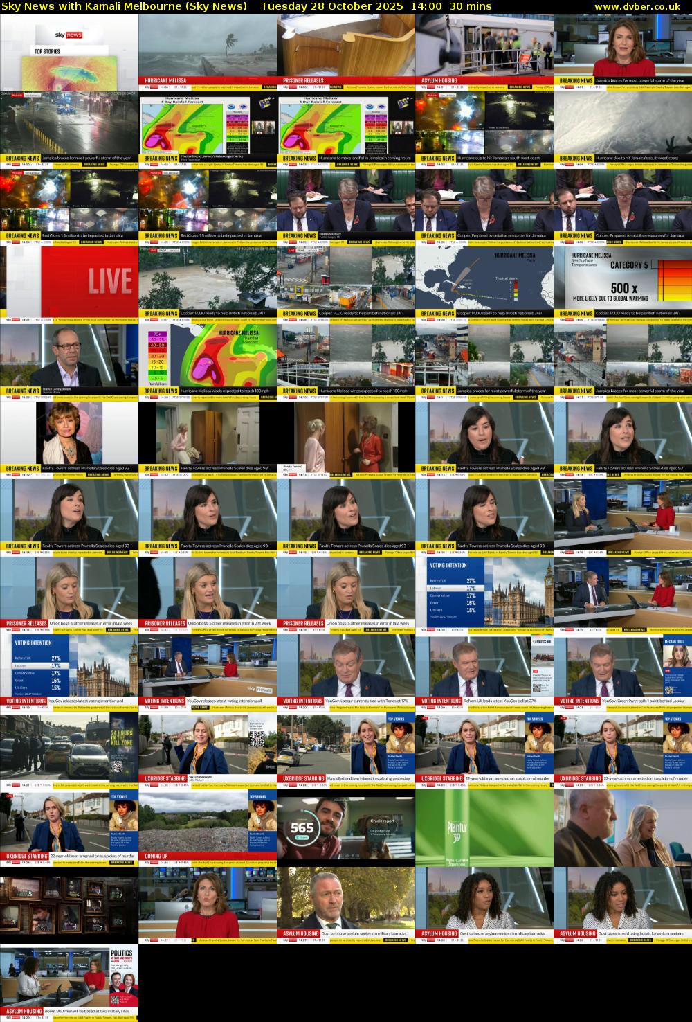 Sky News with Kamali Melbourne (Sky News) Tuesday 28 October 2025 14:00 - 14:30