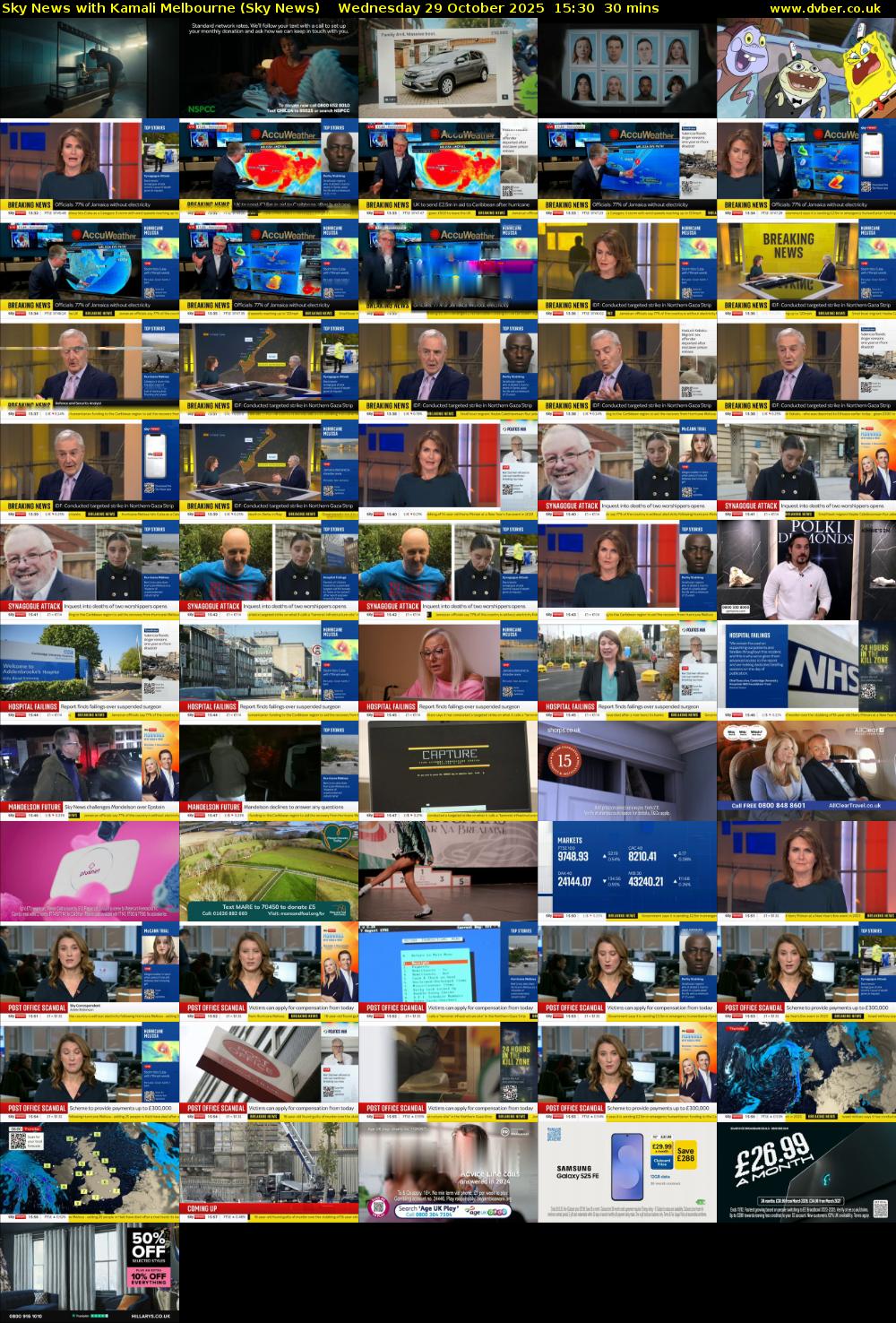 Sky News with Kamali Melbourne (Sky News) Wednesday 29 October 2025 15:30 - 16:00