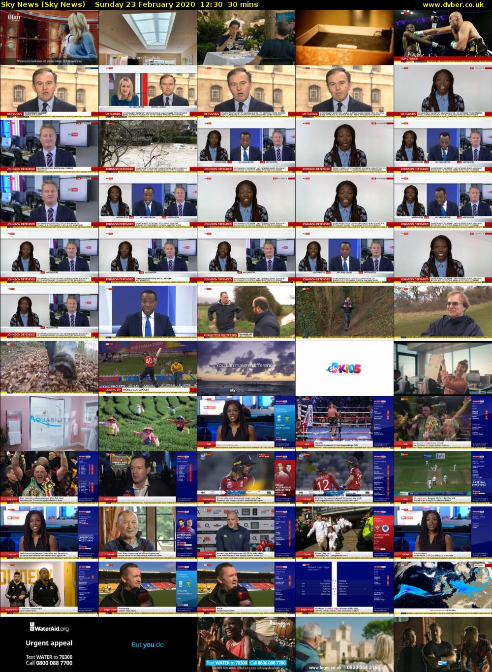 Sky News (Sky News) Sunday 23 February 2020 12:30 - 13:00