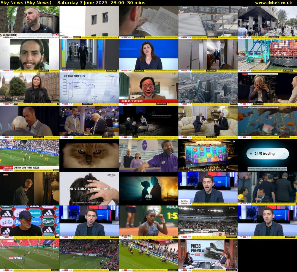 Sky News (Sky News) Saturday 7 June 2025 23:00 - 23:30