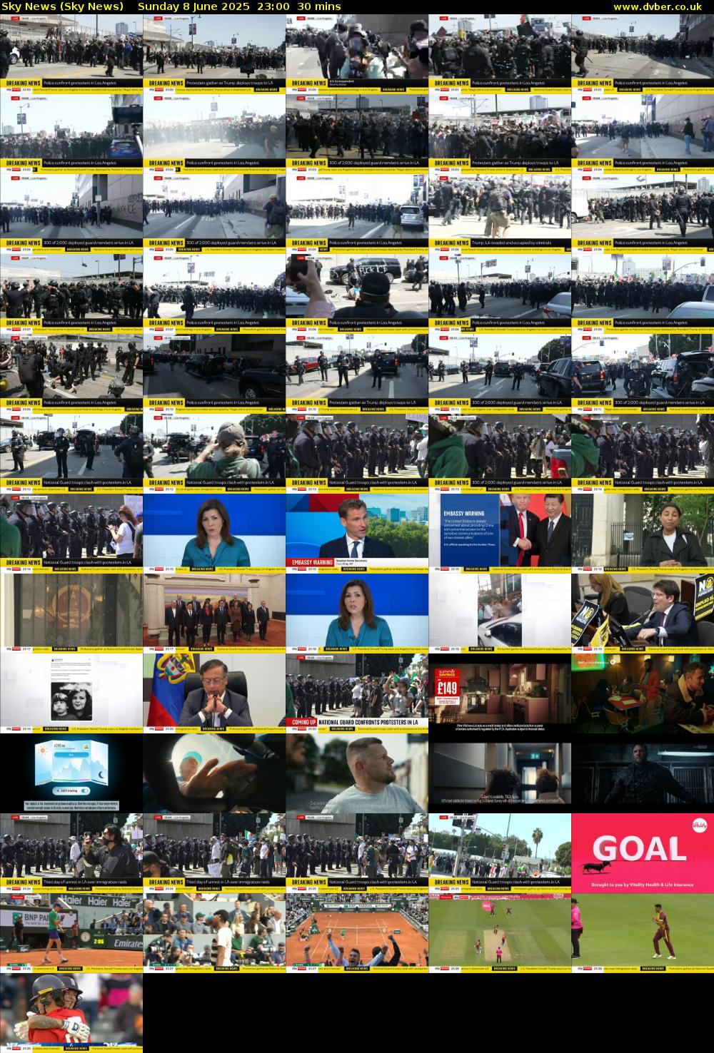 Sky News (Sky News) Sunday 8 June 2025 23:00 - 23:30