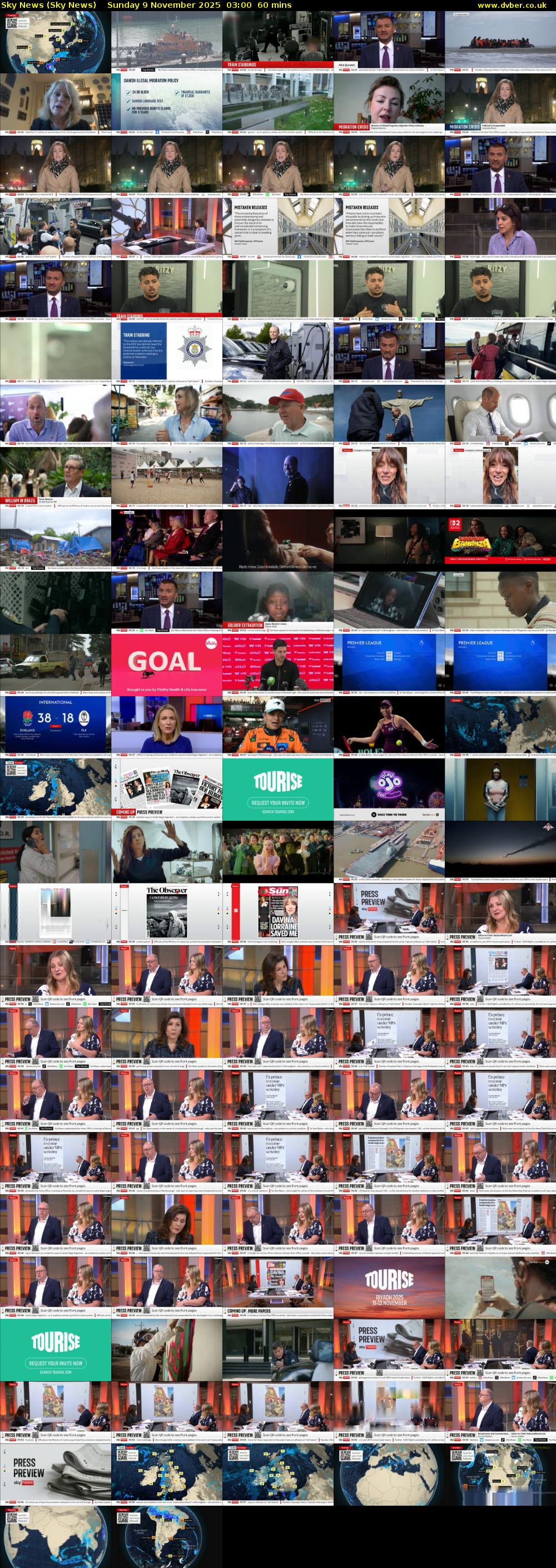 Sky News (Sky News) Sunday 9 November 2025 03:00 - 04:00