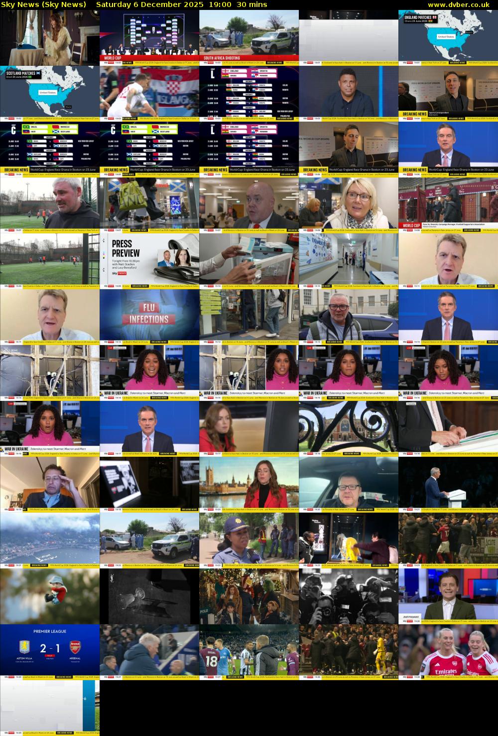 Sky News (Sky News) Saturday 6 December 2025 19:00 - 19:30