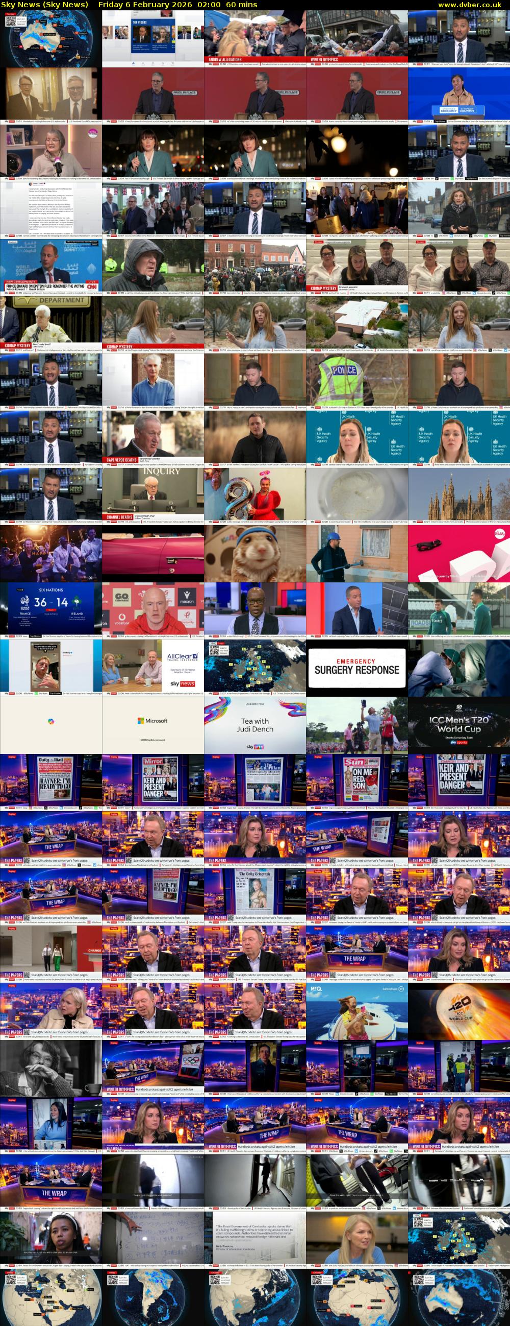 Sky News (Sky News) Friday 6 February 2026 02:00 - 03:00