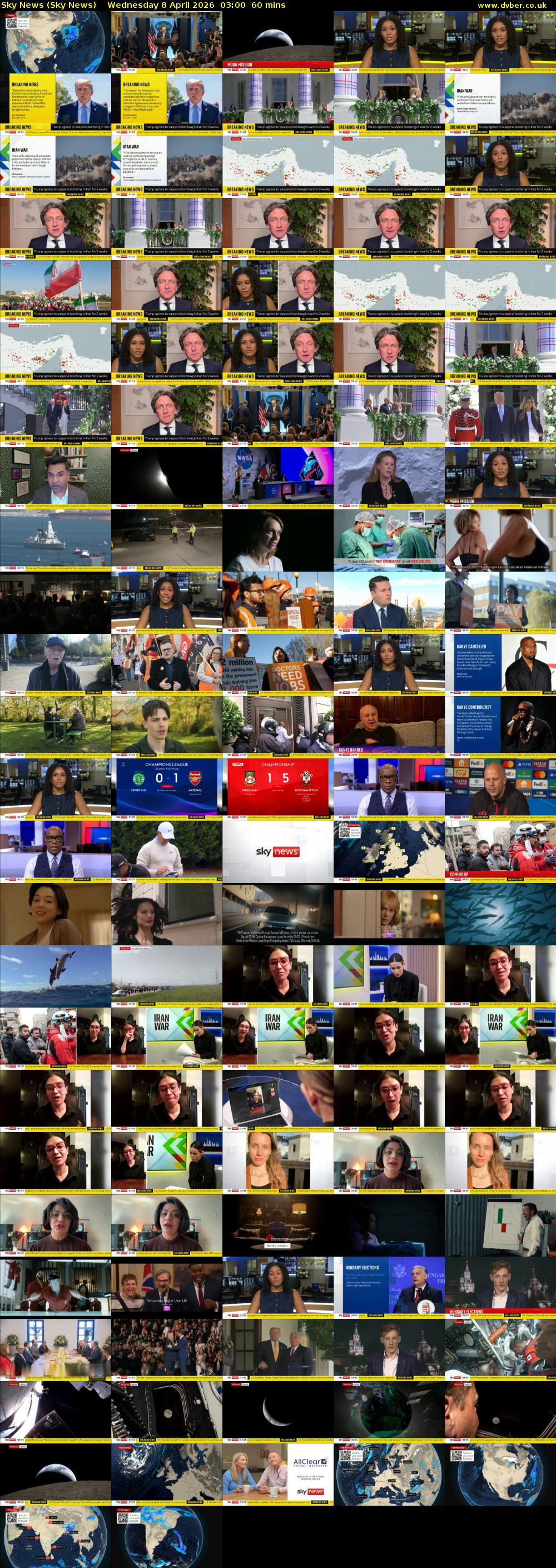 Sky News (Sky News) Wednesday 8 April 2026 03:00 - 04:00