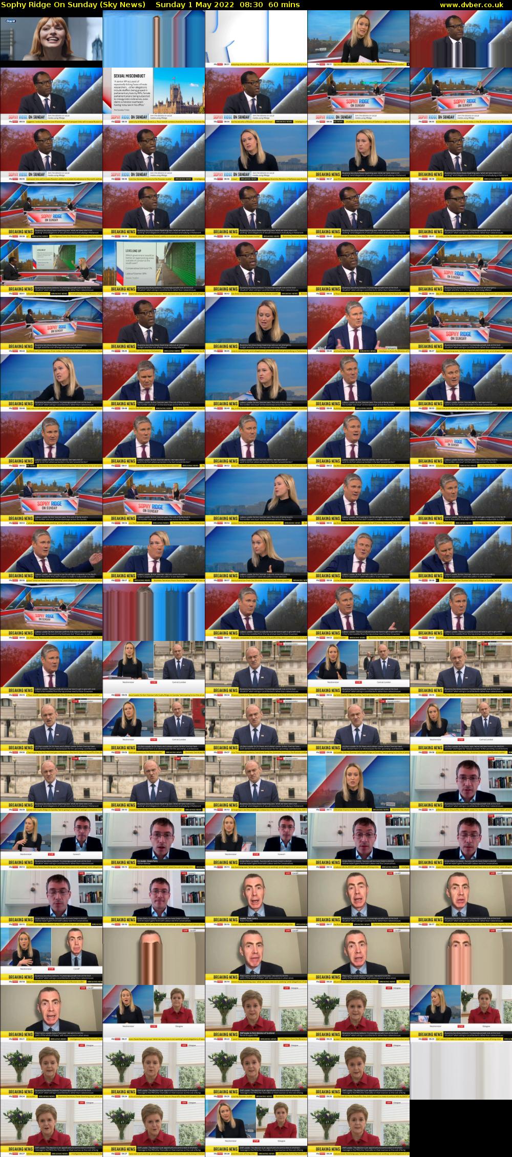 Sophy Ridge On Sunday (Sky News) Sunday 1 May 2022 08:30 - 09:30