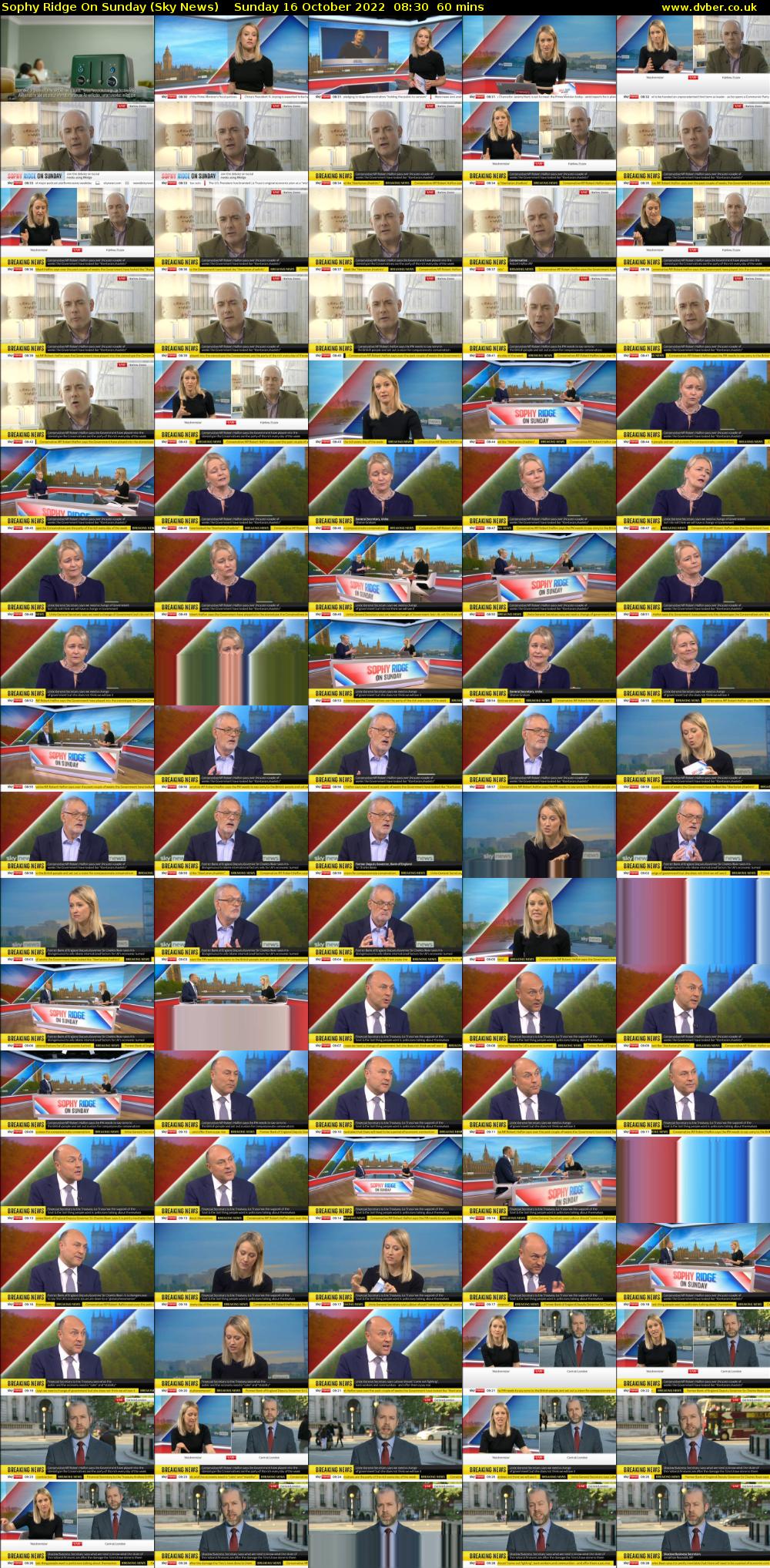 Sophy Ridge On Sunday (Sky News) Sunday 16 October 2022 08:30 - 09:30