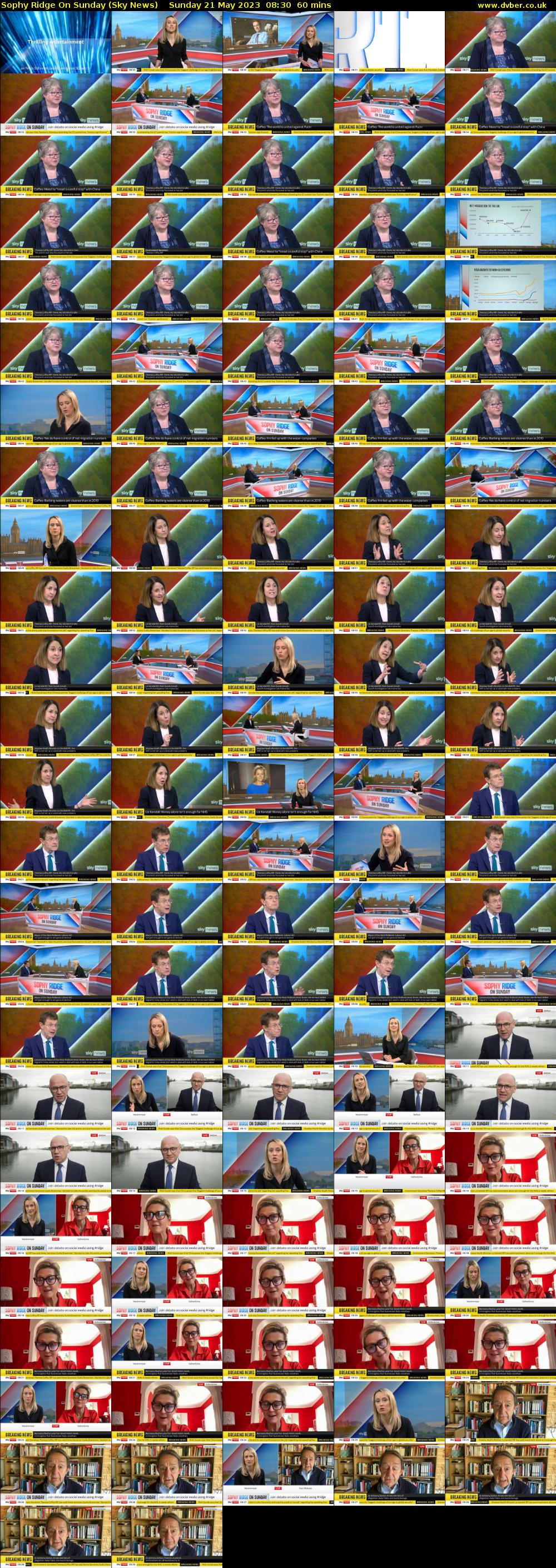 Sophy Ridge On Sunday (Sky News) Sunday 21 May 2023 08:30 - 09:30
