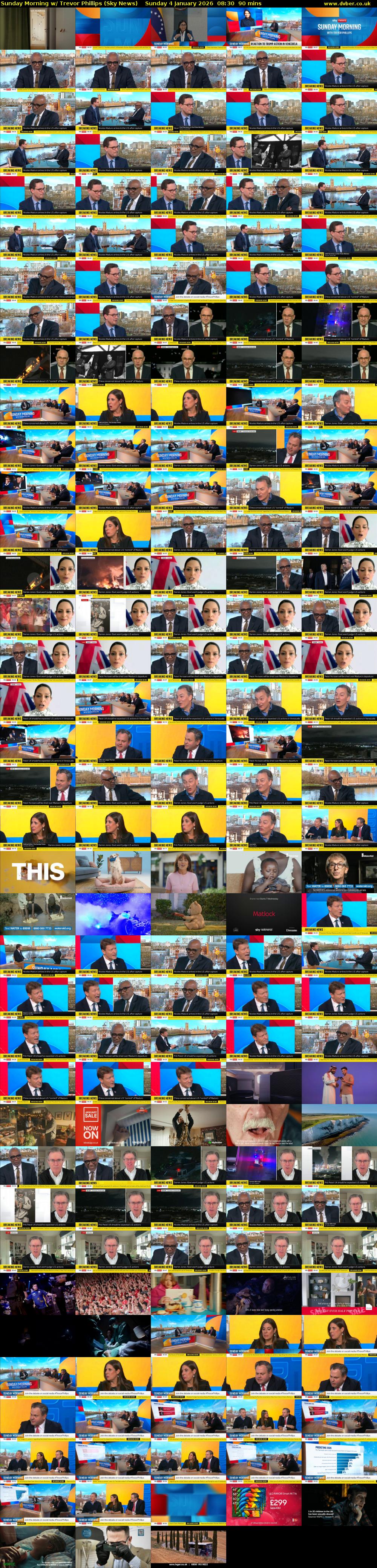 Sunday Morning w/ Trevor Phillips (Sky News) Sunday 4 January 2026 08:30 - 10:00