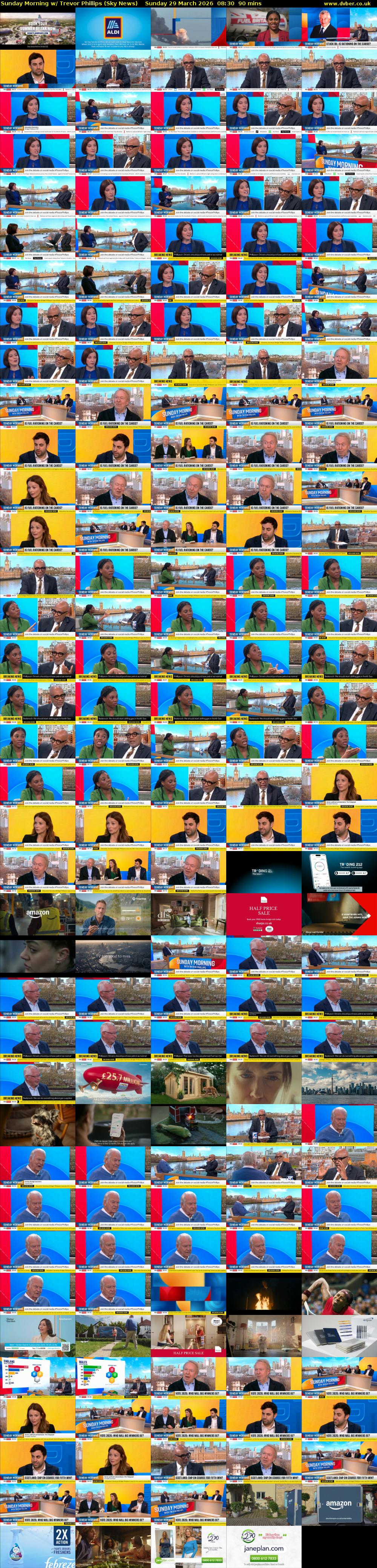 Sunday Morning w/ Trevor Phillips (Sky News) Sunday 29 March 2026 08:30 - 10:00