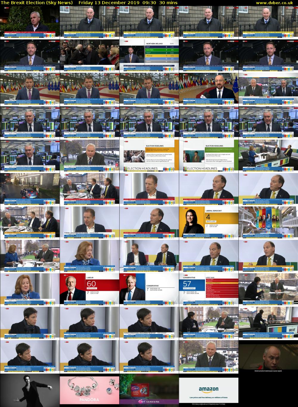 The Brexit Election (Sky News) Friday 13 December 2019 09:30 - 10:00