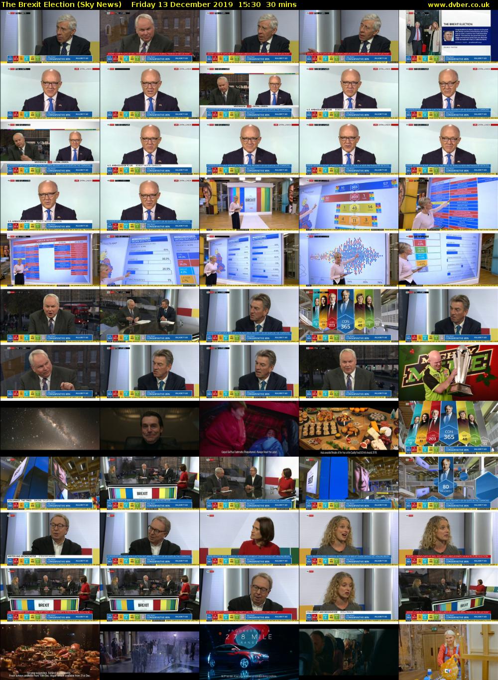 The Brexit Election (Sky News) Friday 13 December 2019 15:30 - 16:00